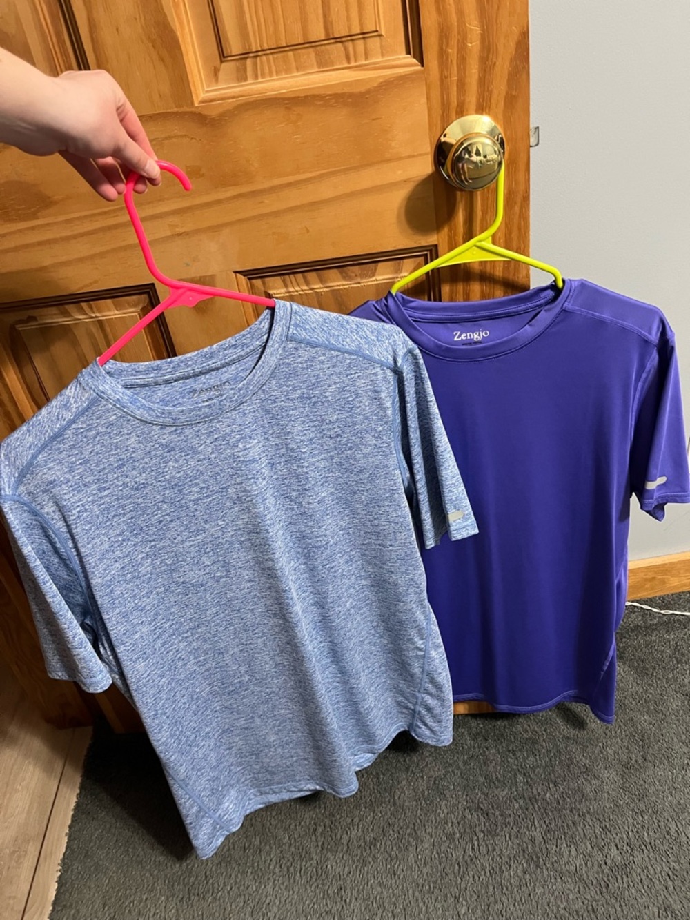 Blue and Purple Athletic Shirts Bundle